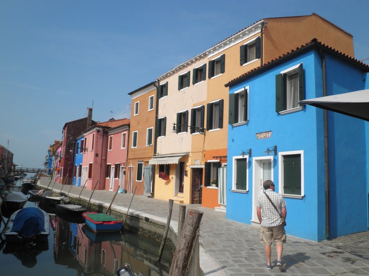 Burano Island in the Venice lagoon was a special place, we wandered around for hours and there were very few people.