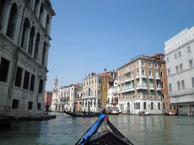 Venice has an excellent modern ferry system but the gondola was a very relaxing way to look around.